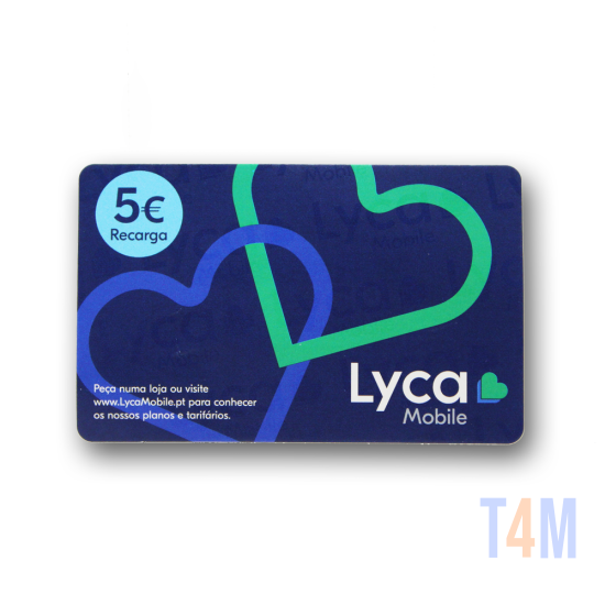 LYCA MOBILE RECHARGE €5